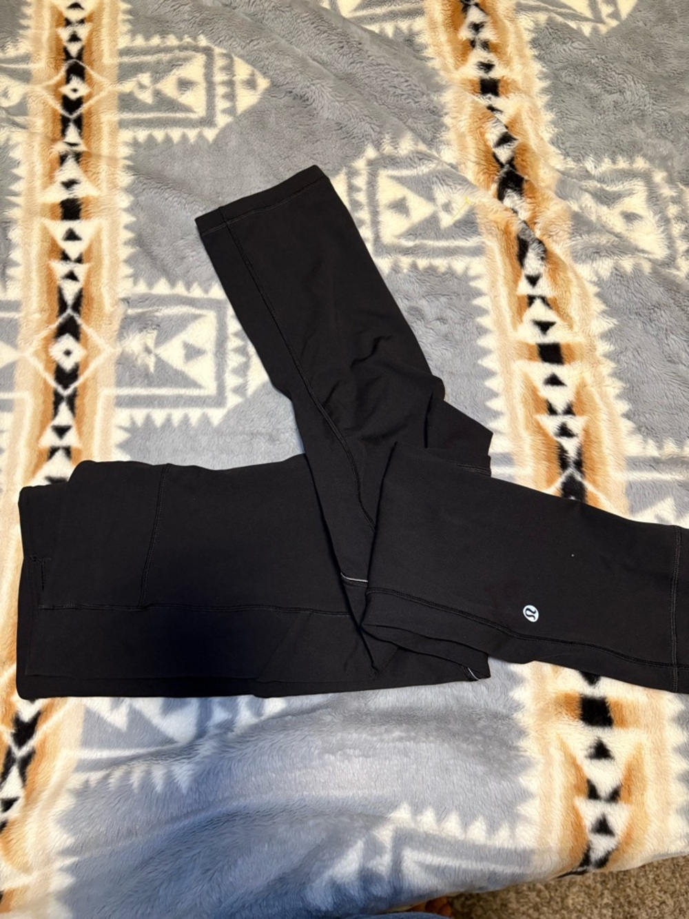 lululemon athletica Kids Black Performance Leggings